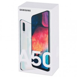 Смартфон SAMSUNG Galaxy A50, 2 SIM, 6,4”, 4G (LTE), 25/25+8+5 Мп, 64 ГБ, microSD, белый, пластик, SM-A505FZWUSER