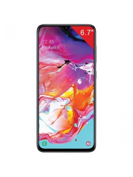 Смартфон SAMSUNG Galaxy A70, 2 SIM, 6,7”, 4G (LTE), 32/32+8+5 Мп, 128 ГБ, microSD, белый, пластик, SM-A705FZWMSER