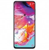 Смартфон SAMSUNG Galaxy A70, 2 SIM, 6,7”, 4G (LTE), 32/32+8+5 Мп, 128 ГБ, microSD, черный, пластик, SM-A705FZKMSER