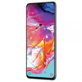 Смартфон SAMSUNG Galaxy A70, 2 SIM, 6,7”, 4G (LTE), 32/32+8+5 Мп, 128 ГБ, microSD, черный, пластик, SM-A705FZKMSER