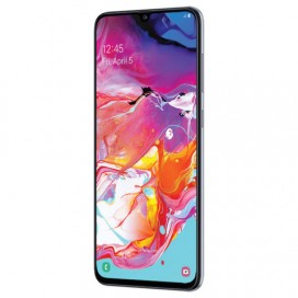 Смартфон SAMSUNG Galaxy A70, 2 SIM, 6,7”, 4G (LTE), 32/32+8+5 Мп, 128 ГБ, microSD, белый, пластик, SM-A705FZWMSER