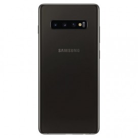 Смартфон SAMSUNG Galaxy S10+, 2 SIM, 6,4”, 4G (LTE), 10+8/12+12+16 Мп, 128 ГБ, microSD, черный, металл, SM-G975FZKDSER