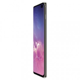 Смартфон SAMSUNG Galaxy S10+, 2 SIM, 6,4”, 4G (LTE), 10+8/12+12+16 Мп, 128 ГБ, microSD, черный, металл, SM-G975FZKDSER