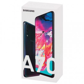 Смартфон SAMSUNG Galaxy A70, 2 SIM, 6,7”, 4G (LTE), 32/32+8+5 Мп, 128 ГБ, microSD, черный, пластик, SM-A705FZKMSER