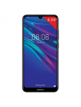 Смартфон HUAWEI Y6 2019, 2 SIM, 6,09', 4G (LTE), 8/13 Мп, 32 ГБ, microSD, черный, пластик, 51093KWR