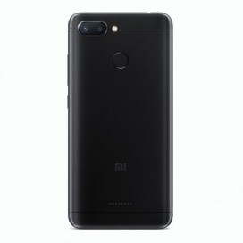 Смартфон XIAOMI Redmi 6, 2 SIM, 5,45', 4G (LTE), 5/5 + 12 Мп, 64 Гб, microSD, черный, пластик, X20869