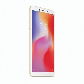 Смартфон XIAOMI Redmi 6A, 2 SIM, 5,45', 4G (LTE), 5/13 Мп, 16 Гб, microSD, золотой, пластик, X18988