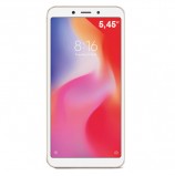 Смартфон XIAOMI Redmi 6, 2 SIM, 5,45', 4G (LTE), 5/5 + 12 Мп, 32 Гб, microSD, золотой, пластик, X19007