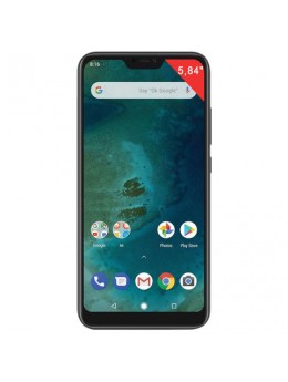 Смартфон XIAOMI Mi A2 Lite, 2 SIM, 5,84', 4G (LTE), 5/5 + 12 Мп, 32 Гб, microSD, черный, металл, X19053