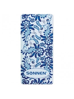 Аккумулятор внешний SONNEN POWERBANK V3802S 'ГЖЕЛЬ', 8000 mAh, 2 USB, литий-полимерный, 262916