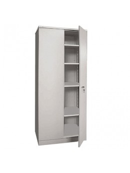 Шкаф металлический офисный НАДЕЖДА 'ШМС-4', 1850х756х452 мм, разборный, 2 места