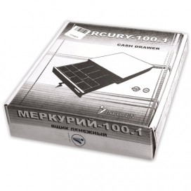 Ящик денежный для кассира 'Меркурий 100.1', МАЛЫЙ, 384х358х88 мм, отделений для монет - 7, для купюр - 4