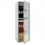 Шкаф металлический для документов ПРАКТИК 'SL-150/2Т', 1490х460х340 мм, 36 кг, 2 отделения, сварной