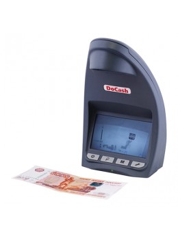 Детектор банкнот DOCASH LITE D, ЖК-дисплей 12 см, просмотровый, ИК-детекция, спецэлемент 'М', DVM Lite D Детектор банкнот DOCASH LITE D, ЖК-дисплей 12 см, просмотровый, ИК-детекция, спецэлемент 'М', DVM Lite D
