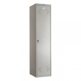 Шкаф металлический для одежды ПРАКТИК 'LS-11-40D', 2 отделения, 1830х418х500 мм, 24 кг, разборный