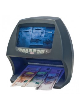 Детектор банкнот DOCASH BIG D, ЖК-дисплей 18 см, просмотровый, ИК, УФ, антистокс, спецэлемент 'М', DVM BIG D