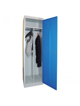 Шкаф металлический для одежды 'ШРЭК-21-530', 2 отделения, 1850х530х500 мм, разборный