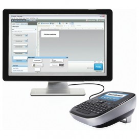 Принтер этикеток DYMO Label Manager 500TS, ленточный, картридж D1, ширина ленты 6-24 мм, S0946430