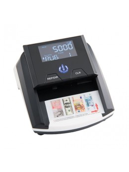 Детектор банкнот MERCURY D-20A LCD, автоматический, ИК-, магнитная детекция, черный
