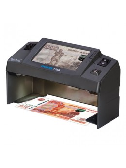 Детектор банкнот DORS 1050A, ЖК-дисплей 11 см, просмотровый, ИК-, УФ-, магнитная, антистокс детекция