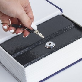 Сейф-книга 'Атлас мира', 55х115х180 мм, ключевой замок, BRAUBERG, 291051