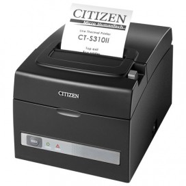 Принтер чековый CITIZEN CT-S310II, термопечать, USB, Ethernet, черный, CTS310IIXEEBX