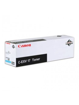 Тонер CANON (C-EXV17C) iR4080/4580/5185, голубой, оригинальный, ресурс 30000 стр., 0261b002