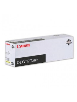 Тонер CANON (C-EXV17Y) iR4080/4580/5185, желтый, оригинальный, ресурс 30000 стр., 0259B002