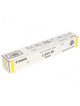 Тонер CANON C-EXV48Y iR C1325iF/1335iF, желтый, оригинальный, ресурс 11500 стр., 9109B002 Тонер CANON C-EXV48Y iR C1325iF/1335iF, желтый, оригинальный, ресурс 11500 стр., 9109B002
