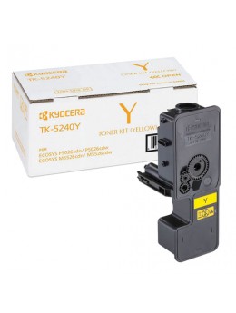 Тонер-картридж KYOCERA (TK-5240Y) P5026cdn/w/M5526cdn/w, ресурс 3000 стр., цвет желтый, оригинальный, 1T02R7ANL0 Тонер-картридж KYOCERA (TK-5240Y) P5026cdn/w/M5526cdn/w, ресурс 3000 стр., цвет желтый, оригинальный, 1T02R7ANL0
