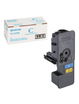 Тонер-картридж KYOCERA (TK-5230C) ECOSYS P5021cdn/cdw/M5521cdn/cdw, голубой, ресурс 2200 стр., оригинальный, 1T02R9CNL0