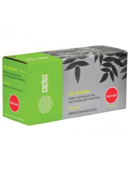 Тонер-картридж CACTUS (CS-TK5140Y) для KYOCERA Ecosys M6030cdn/M6530cdn, желтый, ресурс 5000 стр. Тонер-картридж CACTUS (CS-TK5140Y) для KYOCERA Ecosys M6030cdn/M6530cdn, желтый, ресурс 5000 стр.