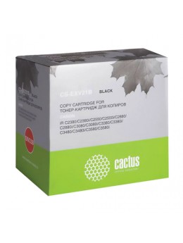 Тонер CACTUS (CS-EXV21B) для CANON iR-C2380/2880/3080/3380/3580, черный, ресурс 26000 стр. Тонер CACTUS (CS-EXV21B) для CANON iR-C2380/2880/3080/3380/3580, черный, ресурс 26000 стр.