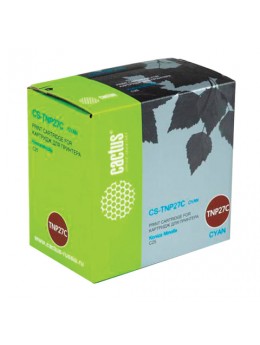 Тонер-картридж CACTUS (CS-TNP27C) для KONICA MINOLTA C25, голубой, ресурс 6000 стр. Тонер-картридж CACTUS (CS-TNP27C) для KONICA MINOLTA C25, голубой, ресурс 6000 стр.