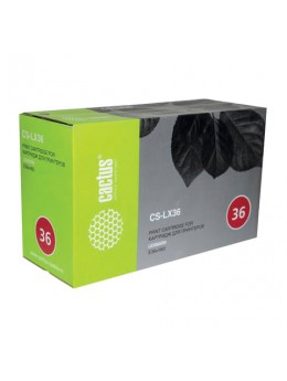 Тонер-картридж CACTUS (CS-LX36) для LEXMARK Optra E360/460, ресурс 9000 стр.