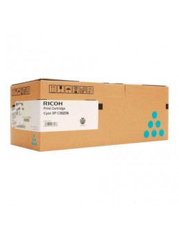 Тонер-картридж RICOH (407384) Ricoh SP C352DN, голубой, ресурс 7000 стр., оригинальный