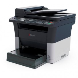 МФУ лазерное KYOCERA FS-1025MFP (принтер, сканер, копир), А4, 25 стр./мин., 20000 стр./мес., ДУПЛЕКС, с/карта, АПД, без кабеля USB, 1102M63RU2