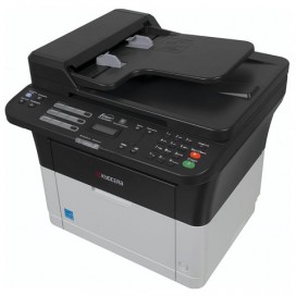 МФУ лазерное KYOCERA FS-1025MFP (принтер, сканер, копир), А4, 25 стр./мин., 20000 стр./мес., ДУПЛЕКС, с/карта, АПД, без кабеля USB, 1102M63RU2