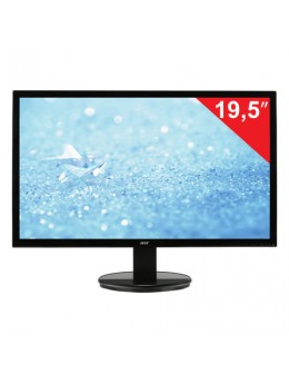 Монитор ACER K202HQLb, 19,5' (50 см), 1600x900, 16:9, TN+film, 5 мс, 200 cd, VGA, черный Монитор ACER K202HQLb, 19,5' (50 см), 1600x900, 16:9, TN+film, 5 мс, 200 cd, VGA, черный