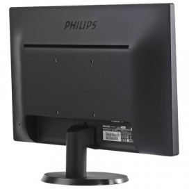 Монитор PHILIPS 193V5LSB2 (10/62), 18,5' (47 см), 1366x768, 16:9, TN, 5 мс, 200 cd, VGA, черный