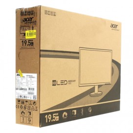 Монитор ACER K202HQLb, 19,5' (50 см), 1600x900, 16:9, TN+film, 5 мс, 200 cd, VGA, черный