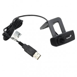Веб-камера GENIUS Facecam 1000X V2, 1 Мп, микрофон, USB 2.0, регулируемое крепление, черный, 32200223101