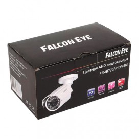 Камера AHD цилиндрическая FALCON EYE FE-IB720AHD/25M, 1/4', уличная, цветная, 1280х720, белая