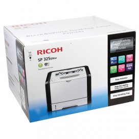 Принтер лазерный RICOH SP 325DNw, А4, 28 стр./мин., 35000 стр./мес., ДУПЛЕКС, Wi-Fi, сетевая карта (без кабеля USB), 407978