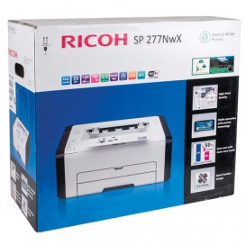 Принтер лазерный RICOH SP 277NwX А4, 23 стр./мин., 20000 стр./мес., сетевая карта, Wi-Fi, 408157