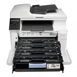 МФУ лазерное ЦВЕТНОЕ HP LaserJet Pro M181fw '4 в 1', А4, 16 стр./мин, 30000 стр./мес, сетевая карта, ДУПЛЕКС, АПД, Wi-Fi, T6B71A#B19