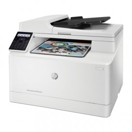 МФУ лазерное ЦВЕТНОЕ HP LaserJet Pro M181fw '4 в 1', А4, 16 стр./мин, 30000 стр./мес, сетевая карта, ДУПЛЕКС, АПД, Wi-Fi, T6B71A#B19