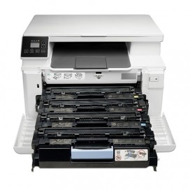 МФУ лазерное ЦВЕТНОЕ HP LaserJet Pro M180n '3 в 1', А4, 16 стр./мин, 30000 стр./мес, сетевая карта, T6B70A#B19