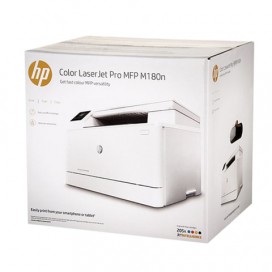МФУ лазерное ЦВЕТНОЕ HP LaserJet Pro M180n '3 в 1', А4, 16 стр./мин, 30000 стр./мес, сетевая карта, T6B70A#B19