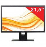Монитор DELL E2216H, 21,5' (55 см), 1920x1080, 16:9, TN, 5 мс, 250 cd, Display Port +VGA, черный, 216H-1941